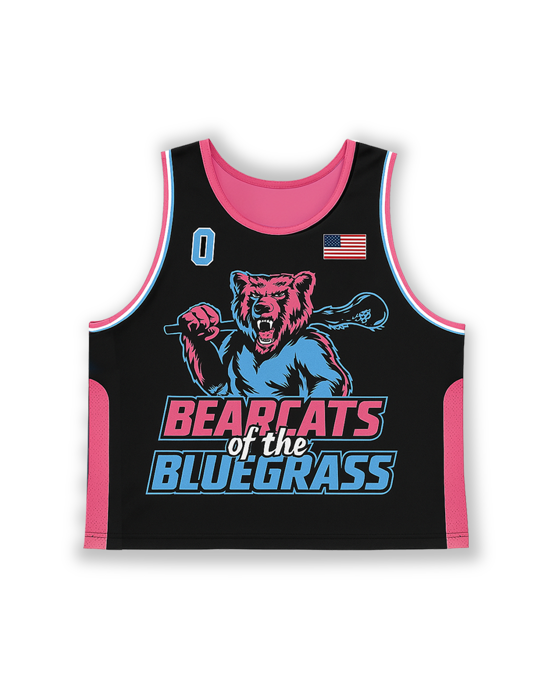 Women's Lacrosse Racerback Reversible Pinnie