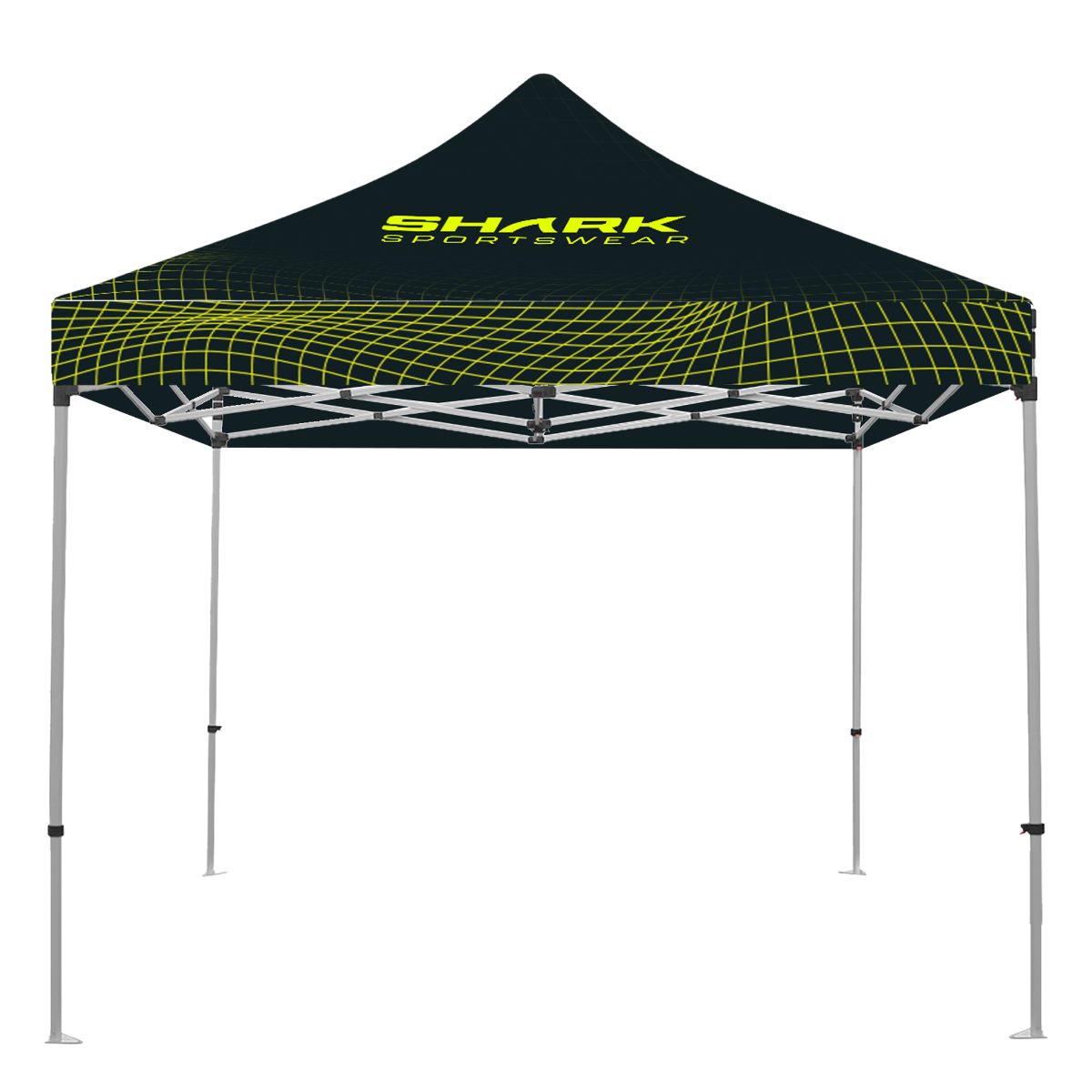 Full color custom canopy top graphic 10X10