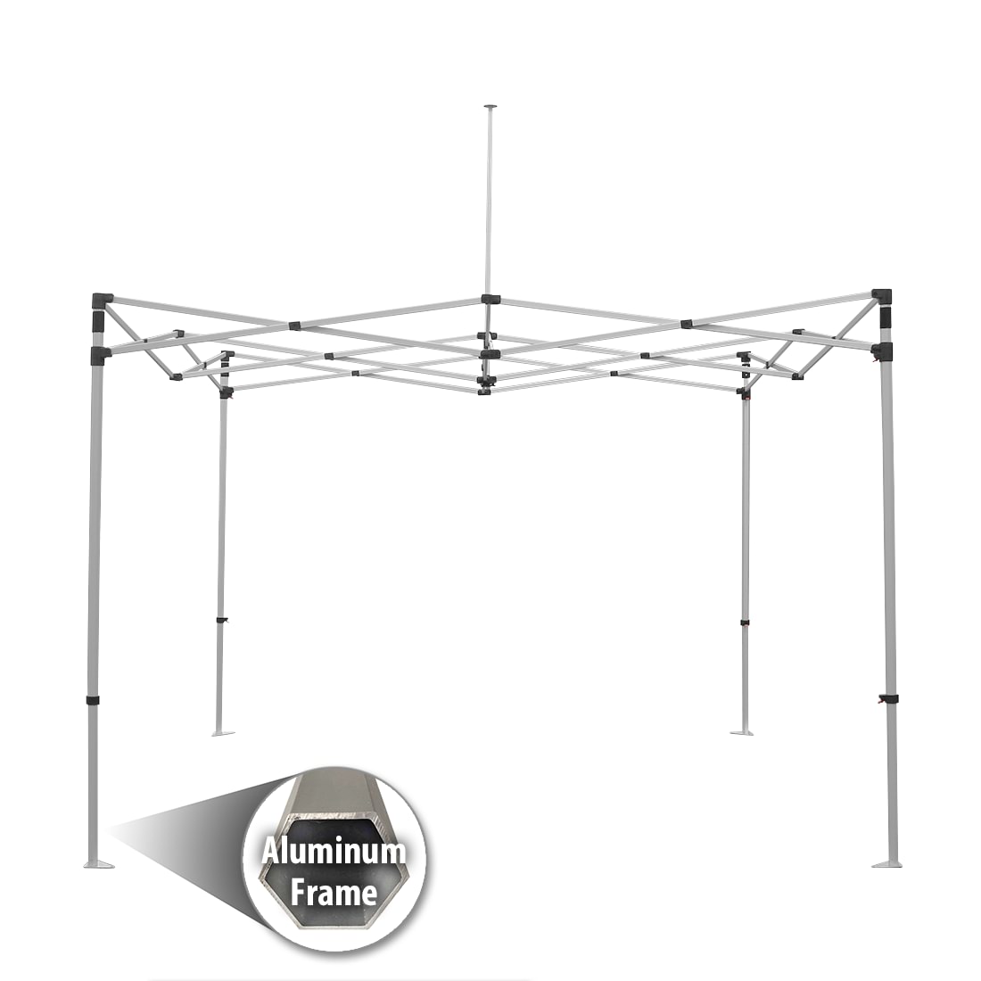 10x10 Aluminum canopy graphic top with hardware included accessory 8