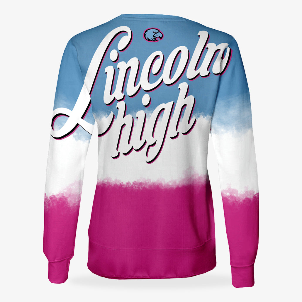 Women's Custom Sublimated Sweatshirt