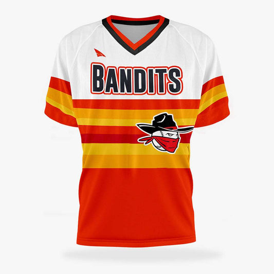 Customs Baseball V-Neck Jersey