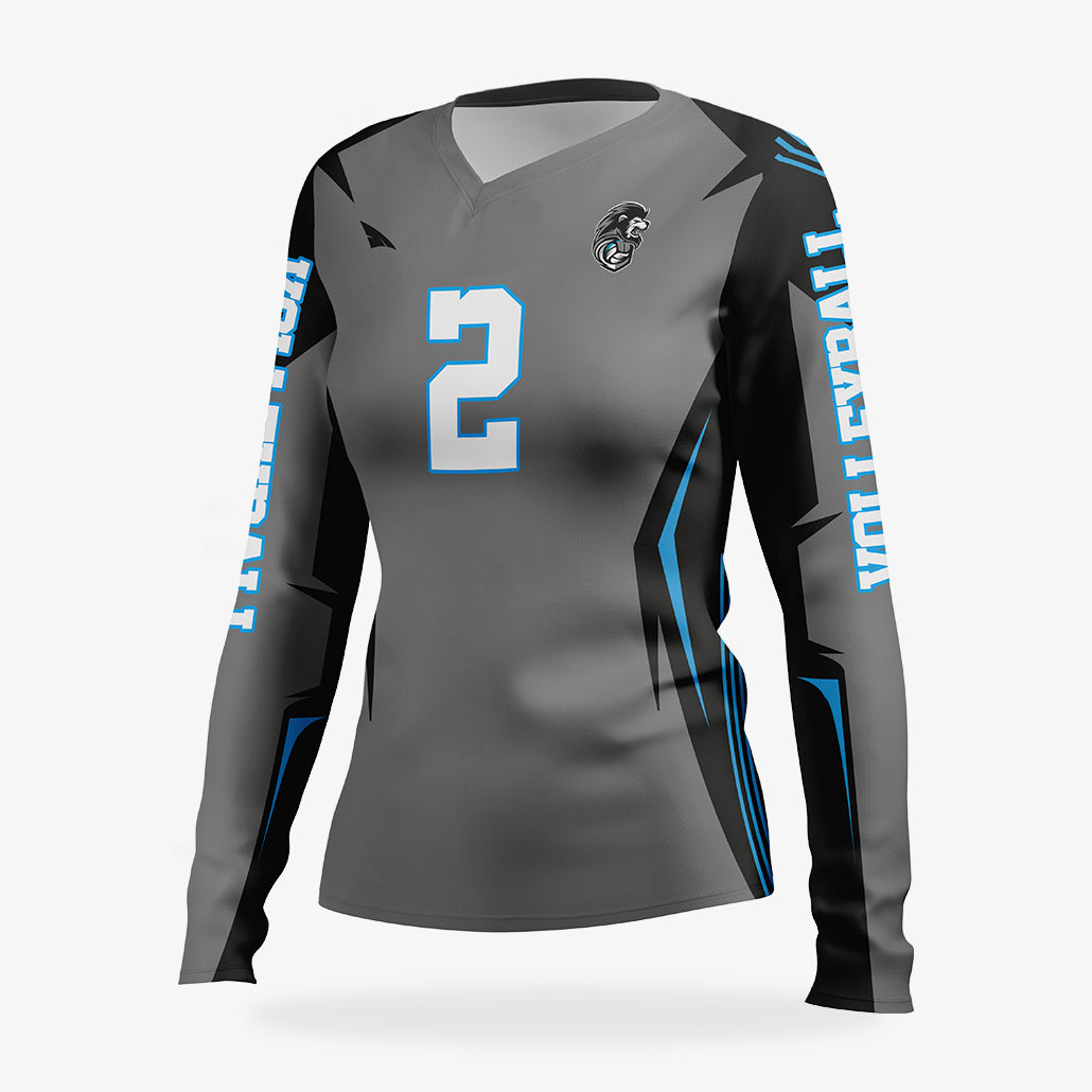 Women's Volleyball Jersey Long Sleeve