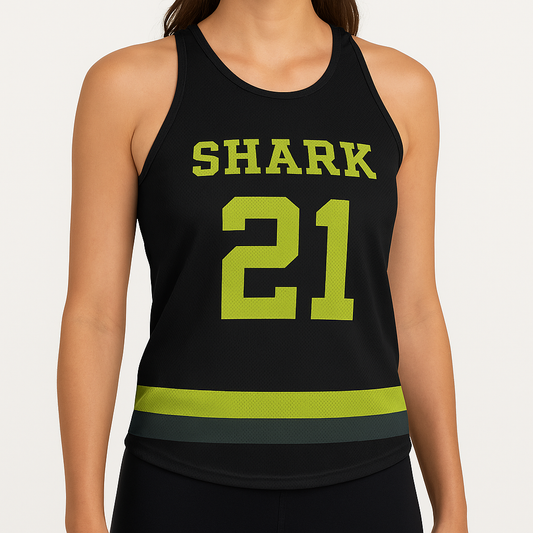 Women's Lacrosse Racerback Reversible