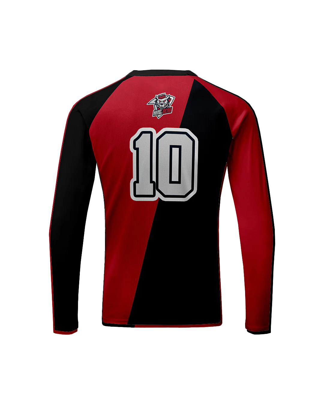 Men's crew neck t-shirt long sleeve