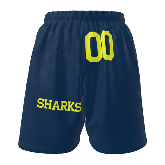 Custom Lacrosse Shorts – Front view